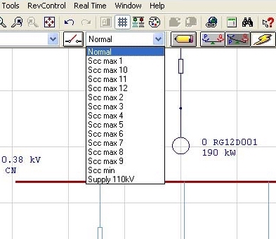 Sélection sous ETAP d'une configuration pénalisante pour le calcul des courants de court-circuit maximaux