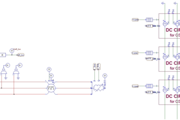 Tokamak JT60 power grid model