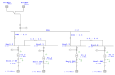 Schéma électrique du parc éolien